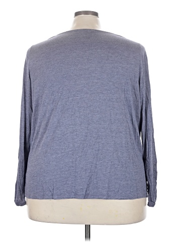Roaman's 3/4 Sleeve Top (view 2)
