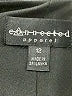Connected Apparel 100% Polyester Gray Casual Dress Size 12 - photo 7