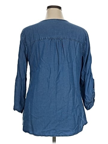New Directions 3/4 Sleeve Blouse (view 2)