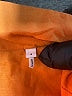 Sandro 100% Ramie Orange 3/4 Sleeve Button-Down Shirt Size XL (4) - photo 8
