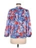J.Crew 100% Cotton Blue 3/4 Sleeve Blouse Size M - photo 2
