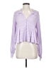 Anthropologie Purple Long Sleeve Blouse Size S - photo 1