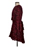 B. Smart 100% Rayon Floral Red Cocktail Dress Size 5 - photo 5