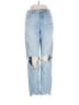 American Eagle Outfitters Color Block Blue Jeans Size 4 - photo 1