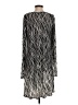 BCBGMAXAZRIA Graphic Silver Casual Dress Size S (estimated) - photo 2