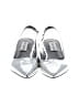 Steve Madden Graphic Silver Heels Size 5 1/2 - photo 2
