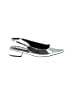 Steve Madden Graphic Silver Heels Size 5 1/2 - photo 1