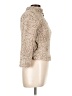 C&C California 100% Polyester Tweed Tan Pullover Sweater Size 10 - photo 4