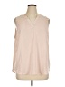 Maurices 100% Polyester Pink Sleeveless Blouse Size 16 (1) - photo 1