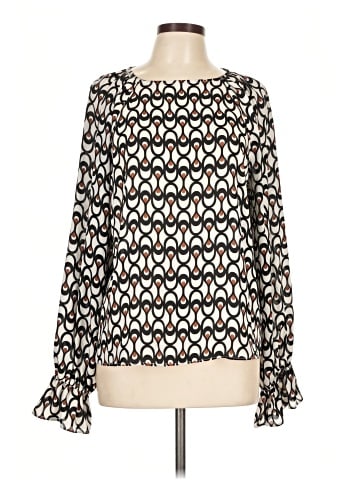 Worthington Long Sleeve Blouse (view 1)
