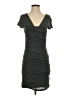 Trouve Solid Gray Cocktail Dress Size S - photo 1