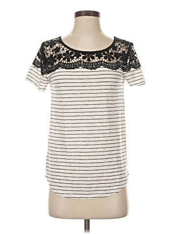Ann Taylor Short Sleeve Top (view 1)