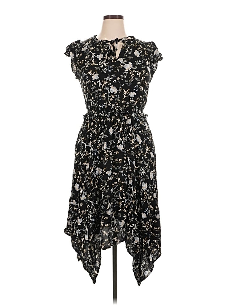 Pre-owned Knox Rose Casual Dress In Black