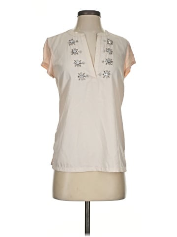 Ann Taylor Short Sleeve Blouse (view 1)