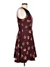 Eight Sixty 100% Polyester Hearts Burgundy Casual Dress Size L - photo 4