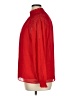 Ann Taylor 100% Polyester Red Long Sleeve Blouse Size XL - photo 5