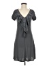 Espresso Gray Casual Dress Size M - photo 1