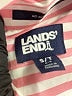 Lands' End 100% Cotton Stripes Pink Sleeveless Button-Down Shirt Size S (tall) - photo 7
