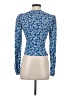 Reformation Blue Long Sleeve Top Size XS - photo 2