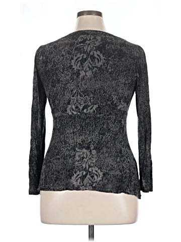 CALVIN KLEIN JEANS 3/4 Sleeve Top (view 2)