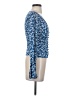 Reformation Blue Long Sleeve Top Size XS - photo 4