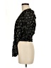 Bailey 44 100% Rayon Black Short Sleeve Blouse Size L - photo 5