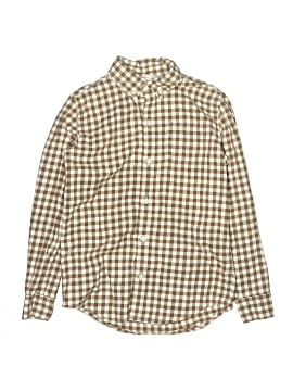 Janie And Jack Long Sleeve Button Down Shirt
