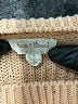 Hem & Thread Stripes Tan Pullover Sweater Size L - photo 7