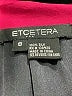 Etcetera 100% Silk Print Multi Color Black Casual Dress Size 8 - photo 7