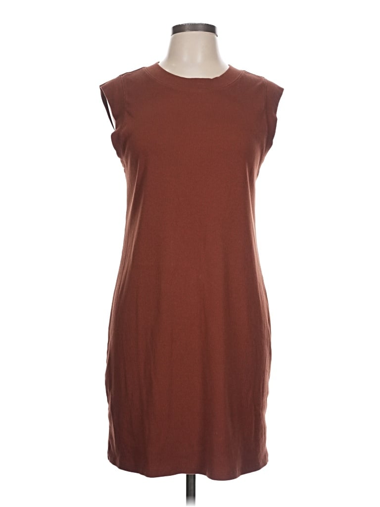 Pre-owned A New Day Casual Dress In Brown