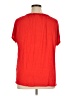 Chico's Red Short Sleeve Blouse Size XL (3) - photo 2