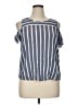 MICHAEL Michael Kors Blue Short Sleeve Top Size XL - photo 1
