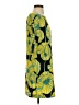 Zara Basic Print Green Casual Dress Size S - photo 4