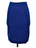 Cache Solid Blue Formal Skirt Size S - photo 1