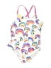 Tucker + Tate Print White One Piece Swimsuit Size 4 - photo 1