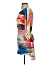 Abi Ferrin Graphic Multi Color Orange Casual Dress Size S - photo 5