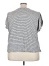 Maurices Silver Short Sleeve Top Size 24 (3) - photo 2