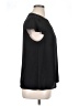 Collective Concepts 100% Polyester Black Short Sleeve Blouse Size XL - photo 4