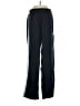 Adidas 100% Polyester Black Blue Track Pants Size S - photo 1