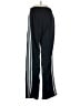 Adidas 100% Polyester Black Blue Track Pants Size S - photo 2