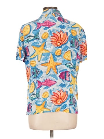 Carlisle Short Sleeve Silk Top (view 2)
