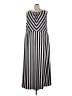 Maurices Stripes Black Casual Dress Size 24 (3) - photo 1