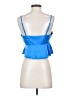 Dynamite 100% Polyester Blue Sleeveless Blouse Size S - photo 2