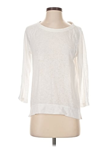 Ann Taylor LOFT 3/4 Sleeve T-Shirt (view 1)