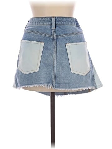 We the Free Denim Skirt (view 2)