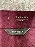 Simply Vera Vera Wang Solid Burgundy Active Pants Size L - photo 7