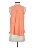 Michael Stars 100% Cotton Orange Sleeveless Blouse Size Sm (0) - photo 2