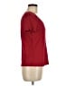 Style&Co 100% Cotton Red Short Sleeve Top Size L - photo 4