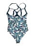 Unbranded Print Blue One Piece Swimsuit Size M - photo 2