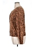 Unbranded Animal Print Brown Cardigan Size XL - photo 5